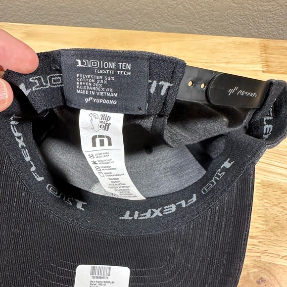 Travis Mathew Golf Baseball Hat Snapback Flex Black And Gray  NWT Nightjar - Picture 8 of 8